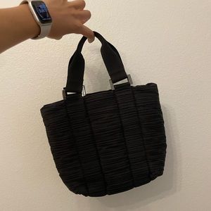 VINTAGE pleats please black bag